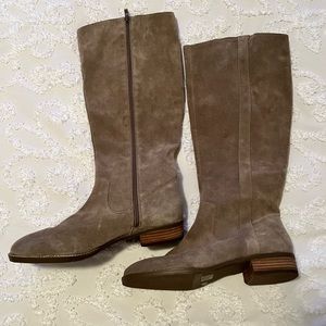 Gray knee high boots. Sole Society